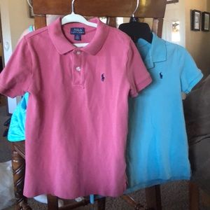 Cotton Mesh Polo Shirts